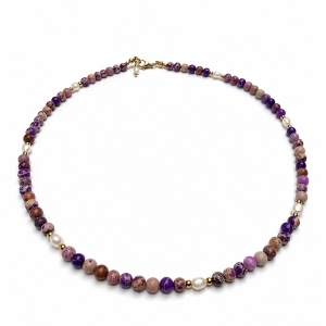 Naszyjnik, choker - LAVANDA.