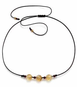 Choker z CYTRYNAMI.